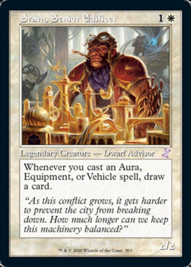 Magic: The Gathering MTG Single Sram, Senior Edificer (Timeshifted) [Time Spiral Remastered]