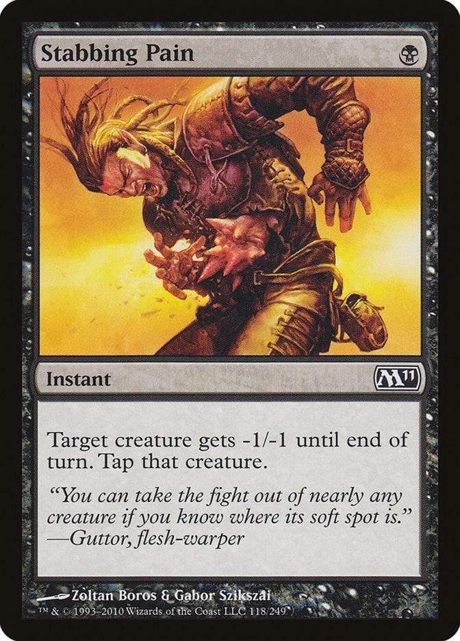 Magic: The Gathering MTG Single Stabbing Pain [Magic 2011]