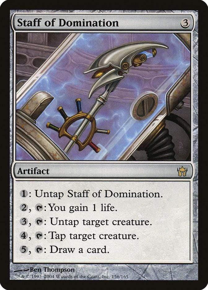 Magic: The Gathering MTG Single Staff of Domination [Fifth Dawn]