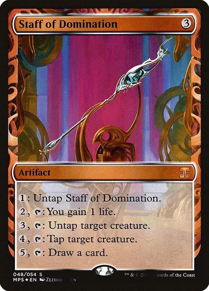 Magic: The Gathering MTG Single Staff of Domination [Kaladesh Inventions]