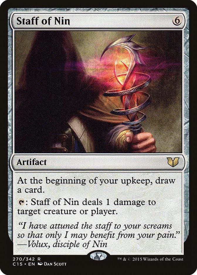Magic: The Gathering MTG Single Staff of Nin [Commander 2015]