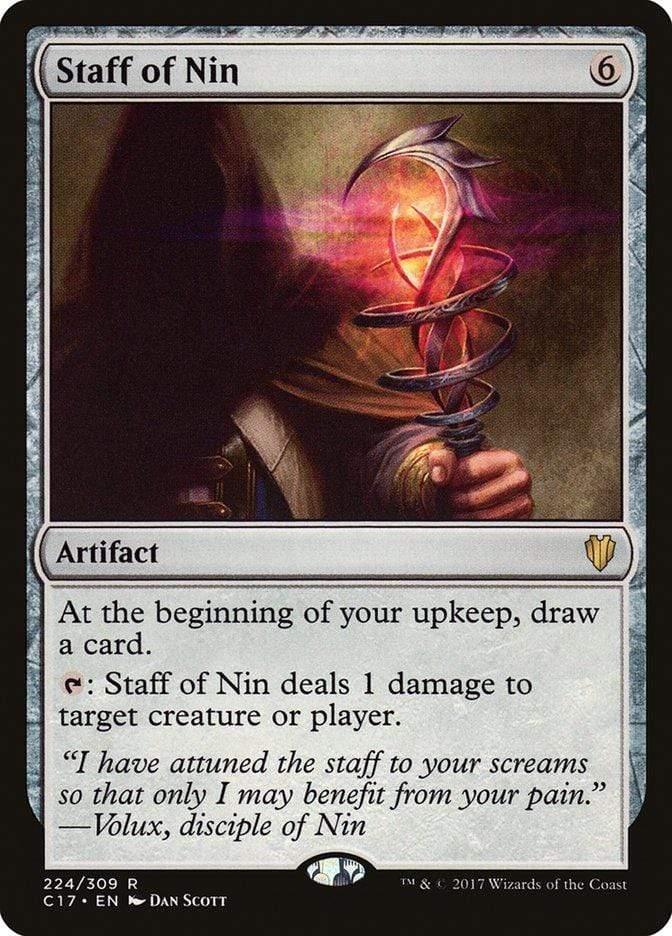 Magic: The Gathering MTG Single Staff of Nin [Commander 2017]