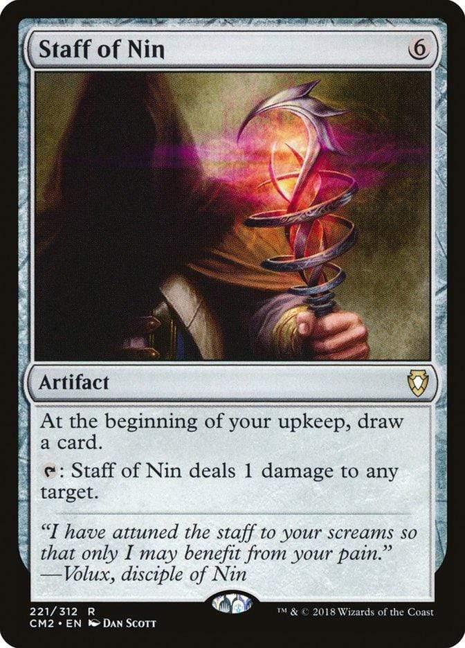 Magic: The Gathering MTG Single Staff of Nin [Commander Anthology Volume II]