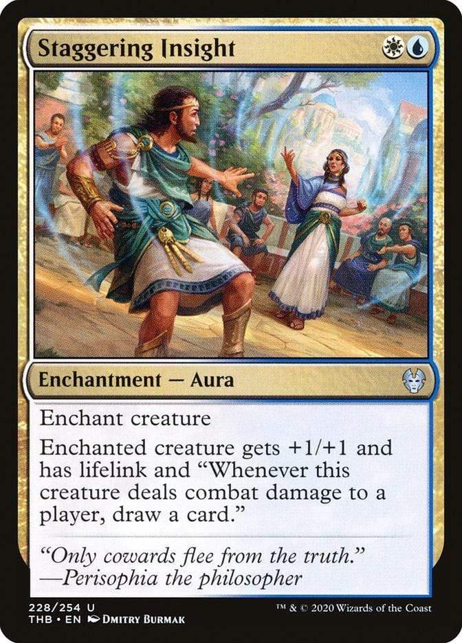 Magic: The Gathering MTG Single Staggering Insight [Theros Beyond Death]