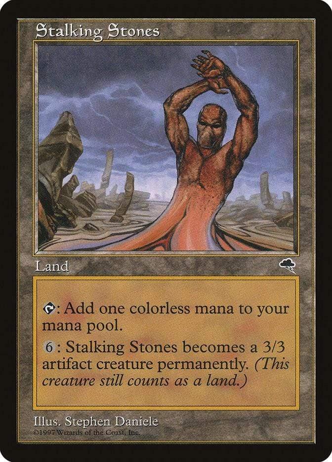 Magic: The Gathering MTG Single Stalking Stones [Tempest]