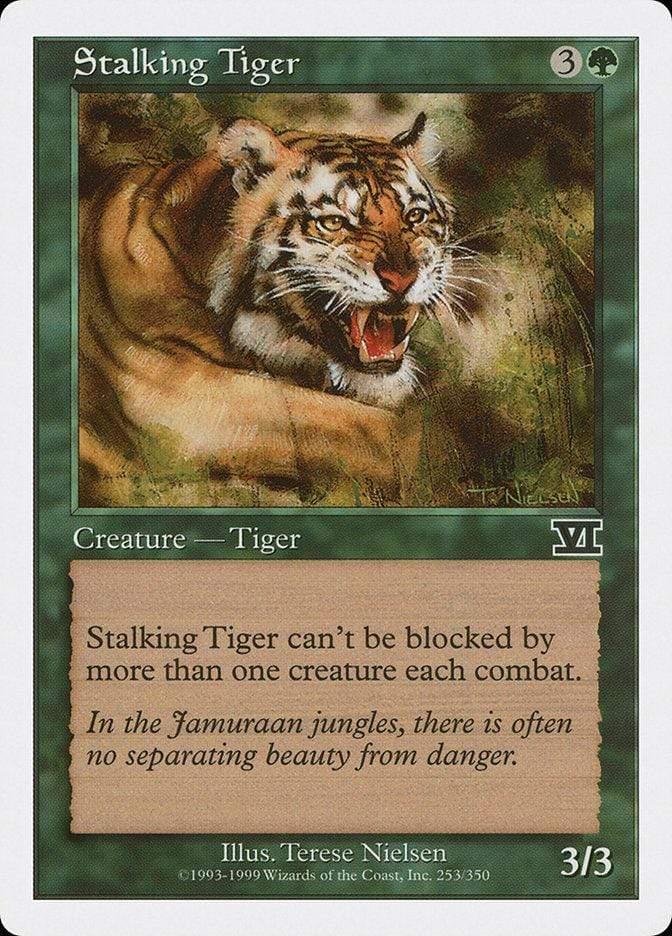 Magic: The Gathering MTG Single Stalking Tiger [Classic Sixth Edition]