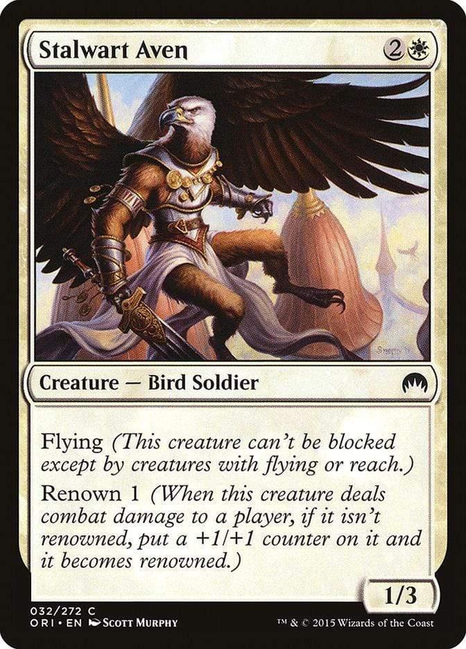 Magic: The Gathering MTG Single Stalwart Aven [Magic Origins]
