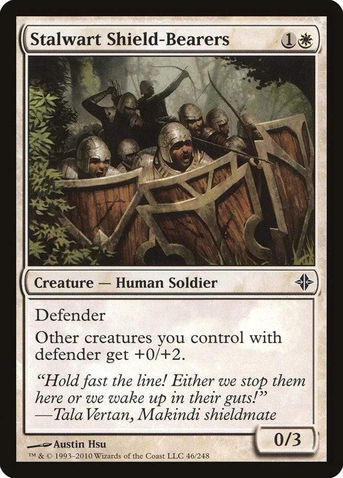 Magic: The Gathering MTG Single Stalwart Shield-Bearers [Rise of the Eldrazi]