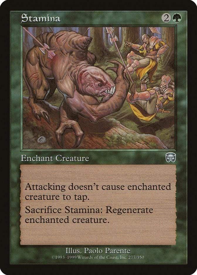 Magic: The Gathering MTG Single Stamina [Mercadian Masques]