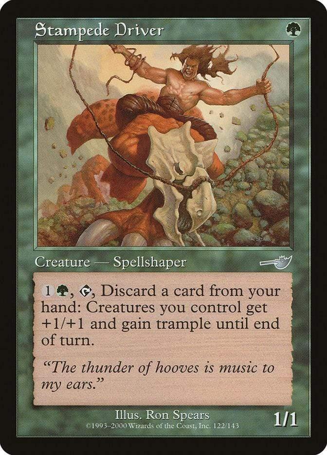 Magic: The Gathering MTG Single Stampede Driver [Nemesis]