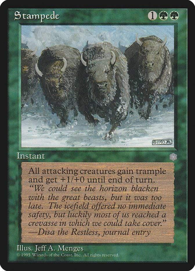 Magic: The Gathering MTG Single Stampede [Ice Age]