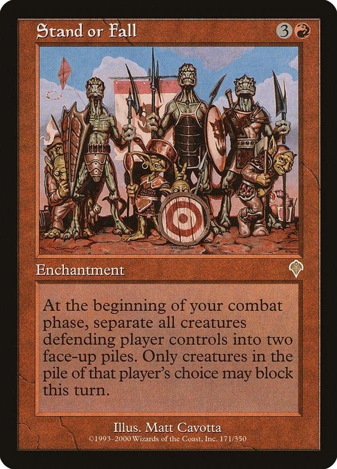 Magic: The Gathering MTG Single Stand or Fall [Invasion]
