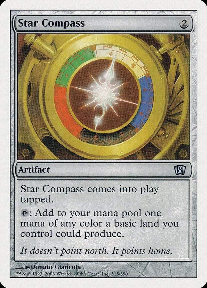 Magic: The Gathering MTG Single Star Compass [Eighth Edition]