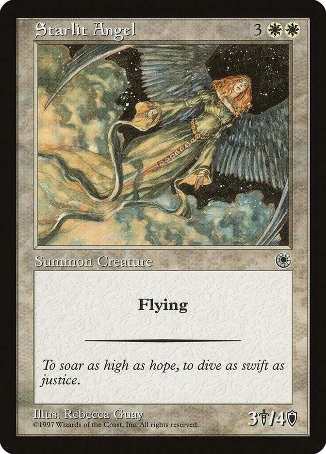 Magic: The Gathering MTG Single Starlit Angel [Portal]