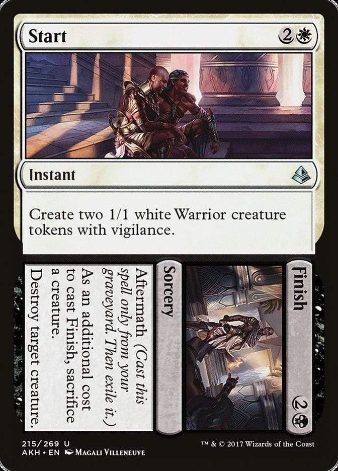 Magic: The Gathering MTG Single Start // Finish [Amonkhet]