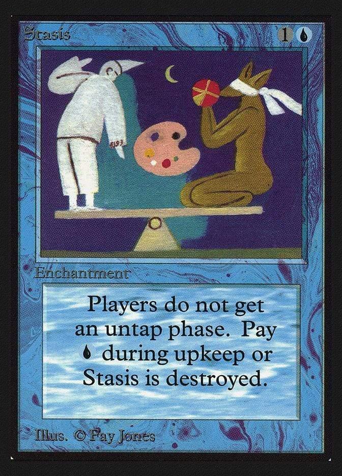 Magic: The Gathering MTG Single Stasis [Collectors’ Edition]