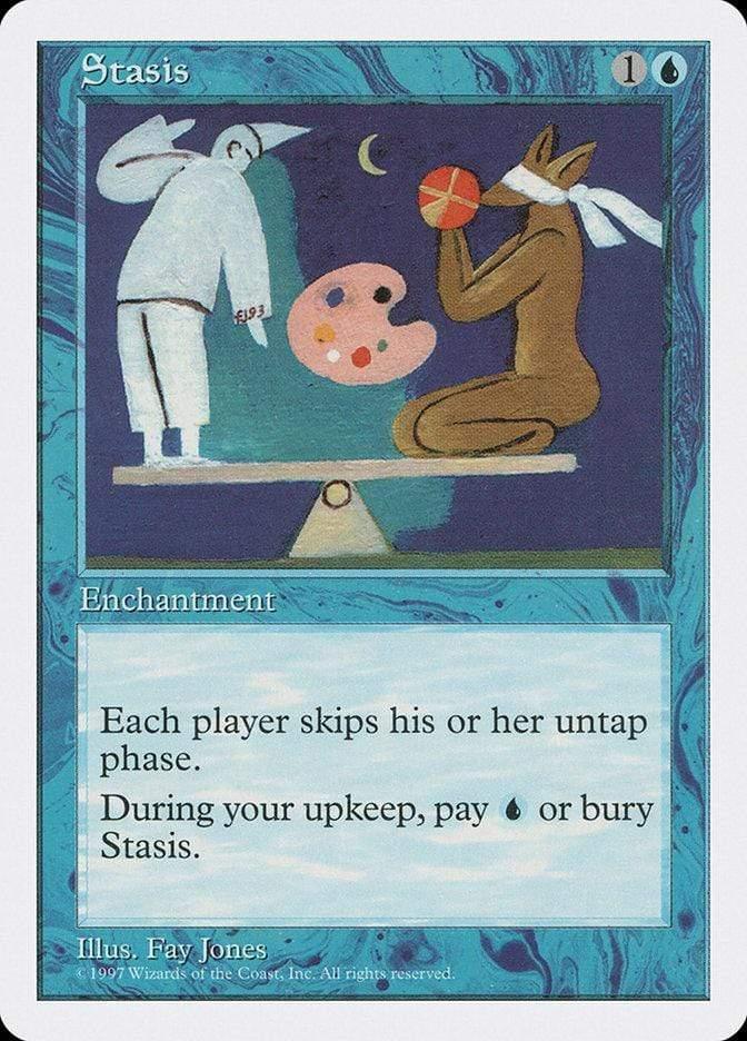 Magic: The Gathering MTG Single Stasis [Fifth Edition]