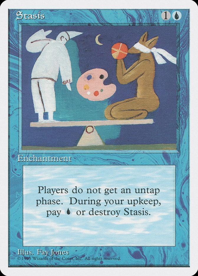 Magic: The Gathering MTG Single Stasis [Fourth Edition]