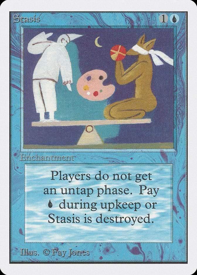 Magic: The Gathering MTG Single Stasis [Unlimited Edition]