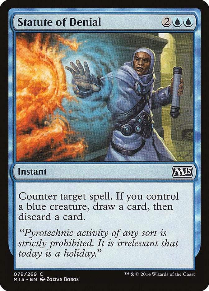 Magic: The Gathering MTG Single Statute of Denial [Magic 2015]