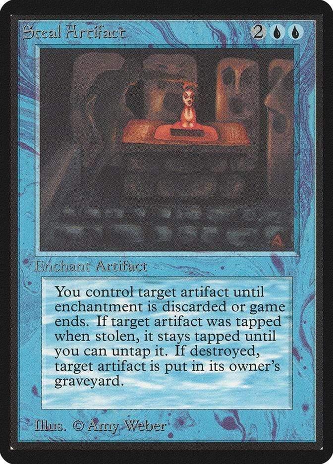 Magic: The Gathering MTG Single Steal Artifact [Limited Edition Beta]