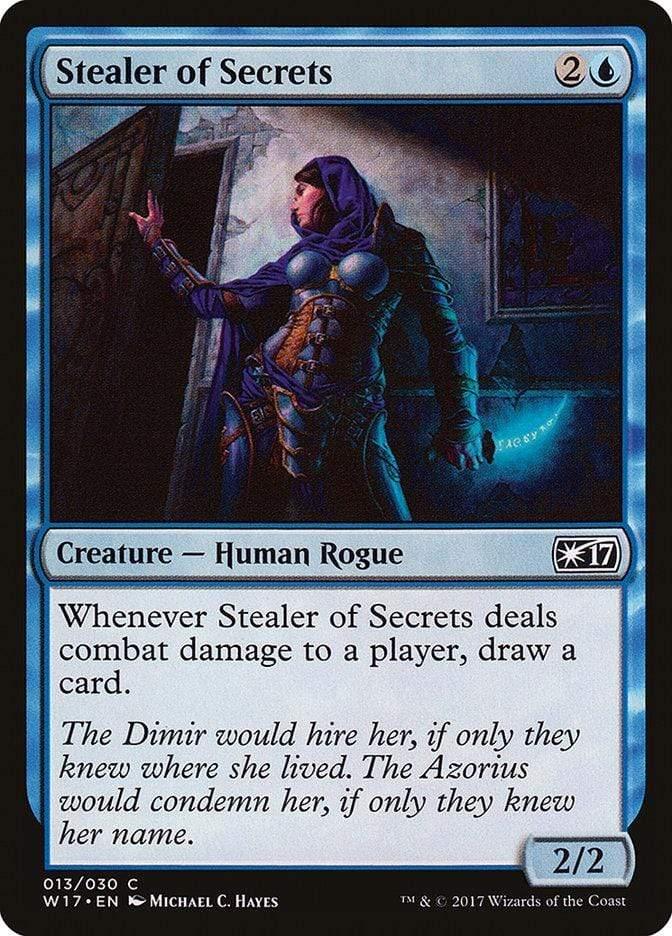 Magic: The Gathering MTG Single Stealer of Secrets [Welcome Deck 2017]
