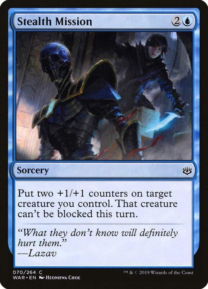 Magic: The Gathering MTG Single Stealth Mission [War of the Spark]