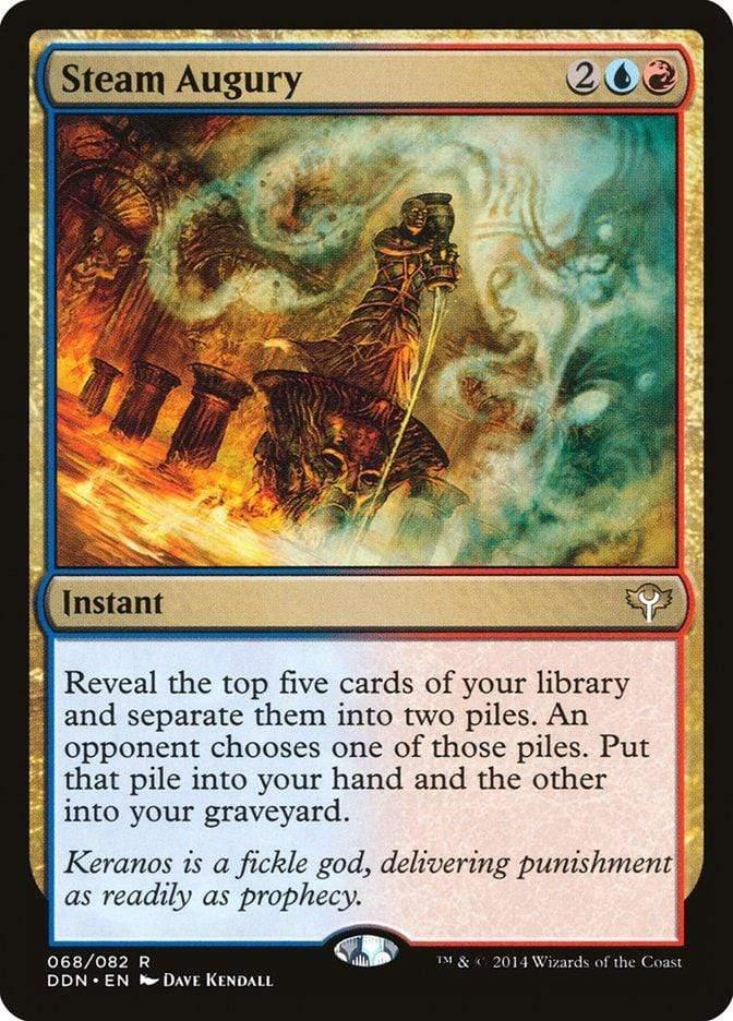 Magic: The Gathering MTG Single Steam Augury [Duel Decks: Speed vs. Cunning]