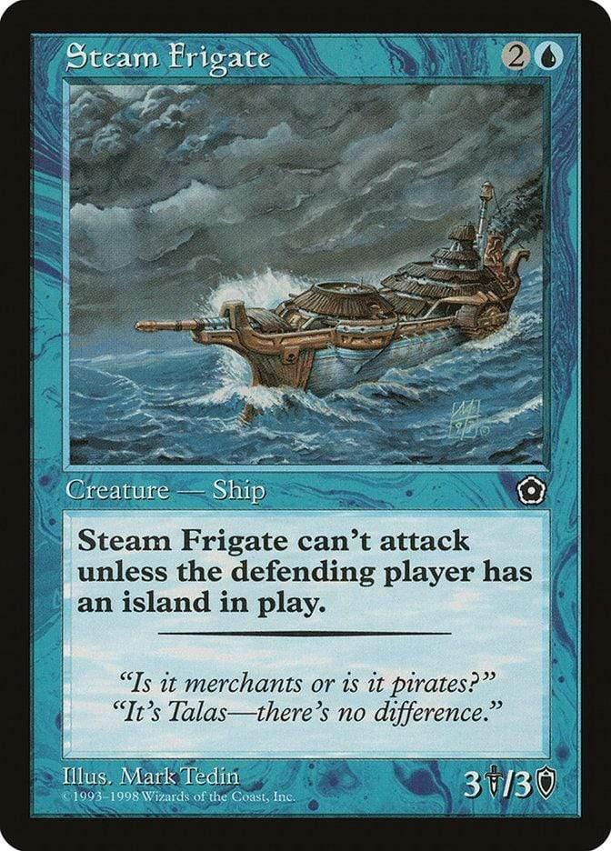 Magic: The Gathering MTG Single Steam Frigate [Portal Second Age]