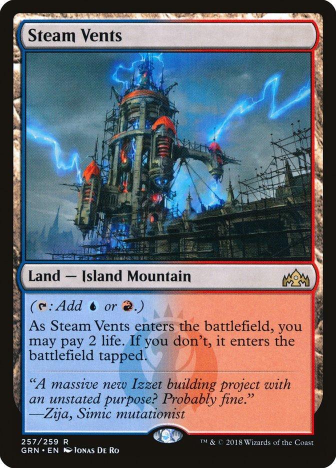 Magic: The Gathering MTG Single Steam Vents [Guilds of Ravnica]