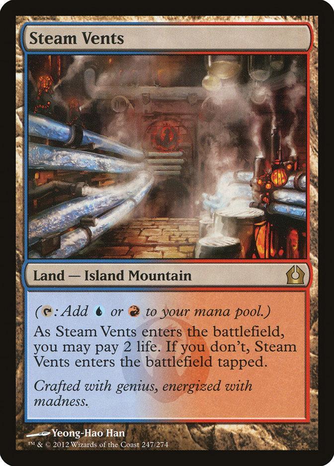 Magic: The Gathering MTG Single Steam Vents [Return to Ravnica]