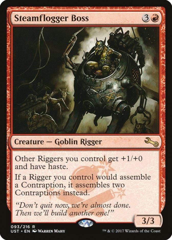 Magic: The Gathering MTG Single Steamflogger Boss [Unstable]