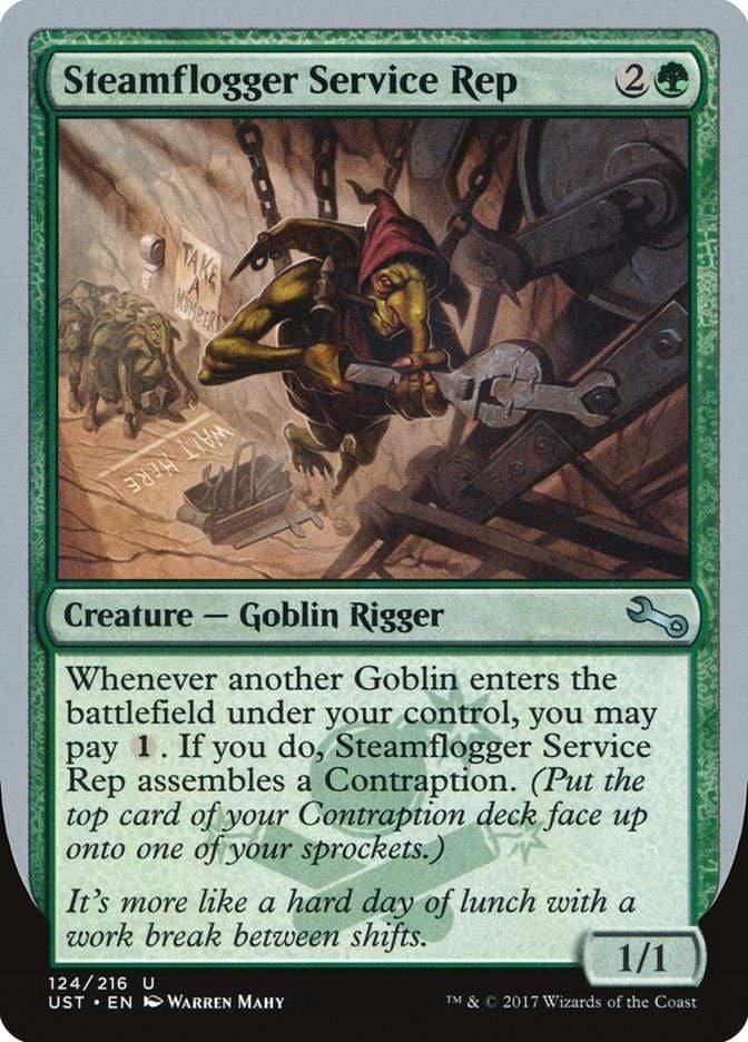 Magic: The Gathering MTG Single Steamflogger Service Rep [Unstable]
