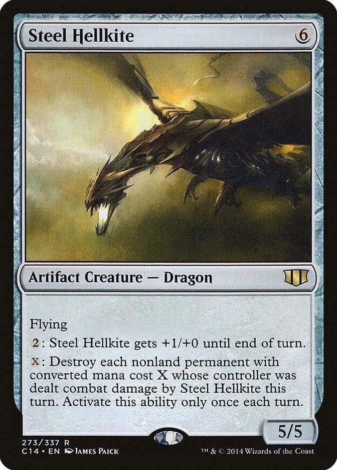 Magic: The Gathering MTG Single Steel Hellkite [Commander 2014]