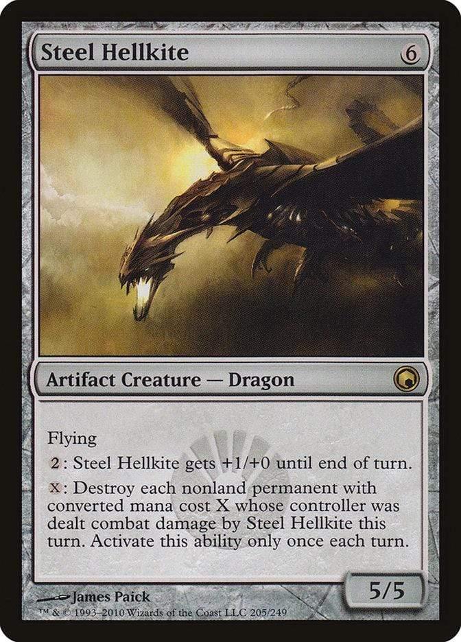Magic: The Gathering MTG Single Steel Hellkite [Scars of Mirrodin]