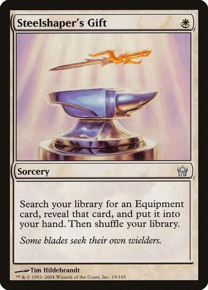 Magic: The Gathering MTG Single Steelshaper's Gift [Fifth Dawn]