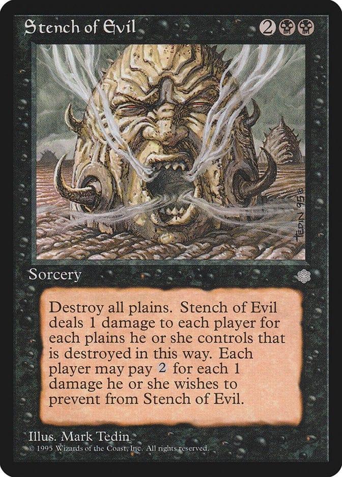 Magic: The Gathering MTG Single Stench of Evil [Ice Age]