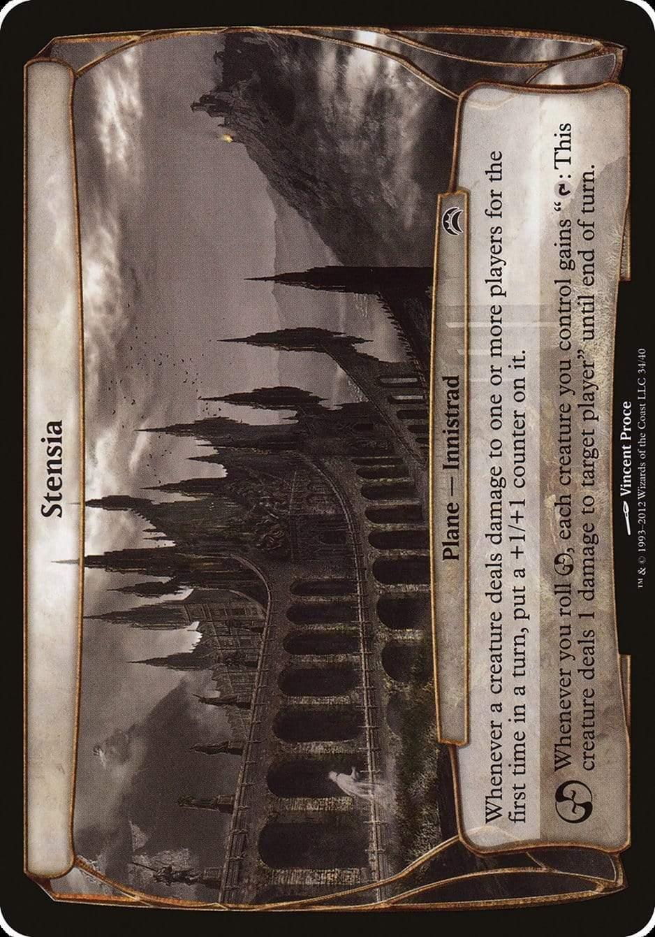 Magic: The Gathering MTG Single Stensia (Planes) [Planechase 2012 Planes]