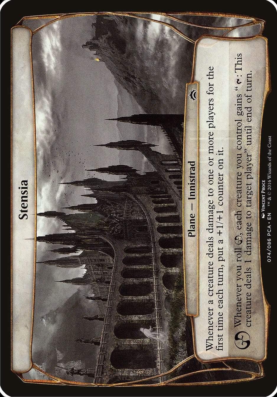 Magic: The Gathering MTG Single Stensia (Planes) [Planechase Anthology Planes]