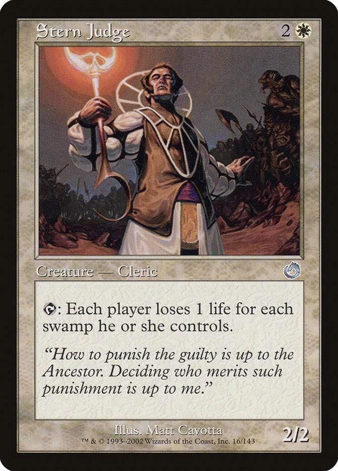 Magic: The Gathering MTG Single Stern Judge [Torment]