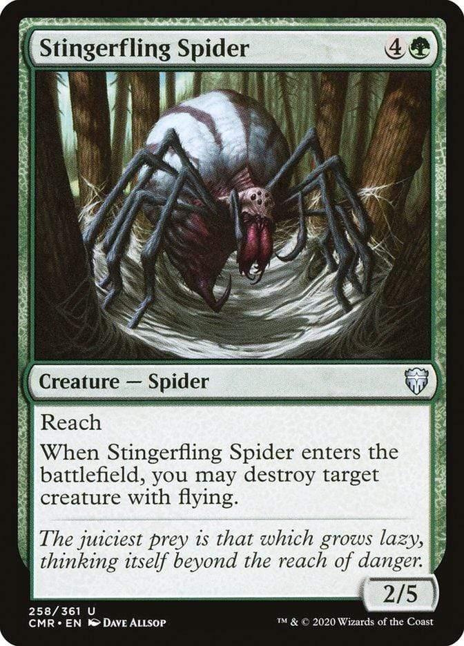Magic: The Gathering MTG Single Stingerfling Spider [Commander Legends]