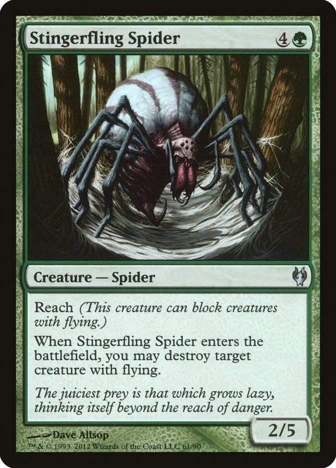 Magic: The Gathering MTG Single Stingerfling Spider [Duel Decks: Izzet vs. Golgari]