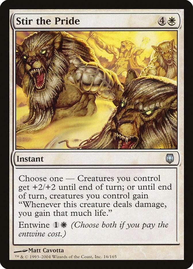 Magic: The Gathering MTG Single Stir the Pride [Darksteel]