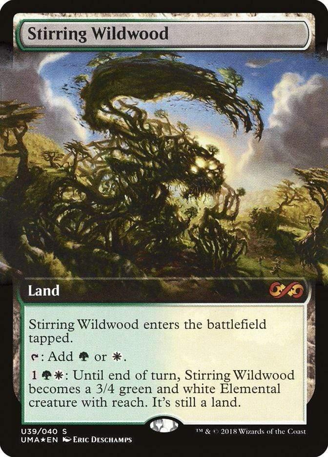 Magic: The Gathering MTG Single Stirring Wildwood (Topper) [Ultimate Box Topper]