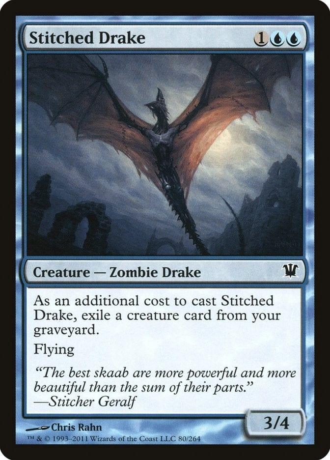 Magic: The Gathering MTG Single Stitched Drake [Innistrad]