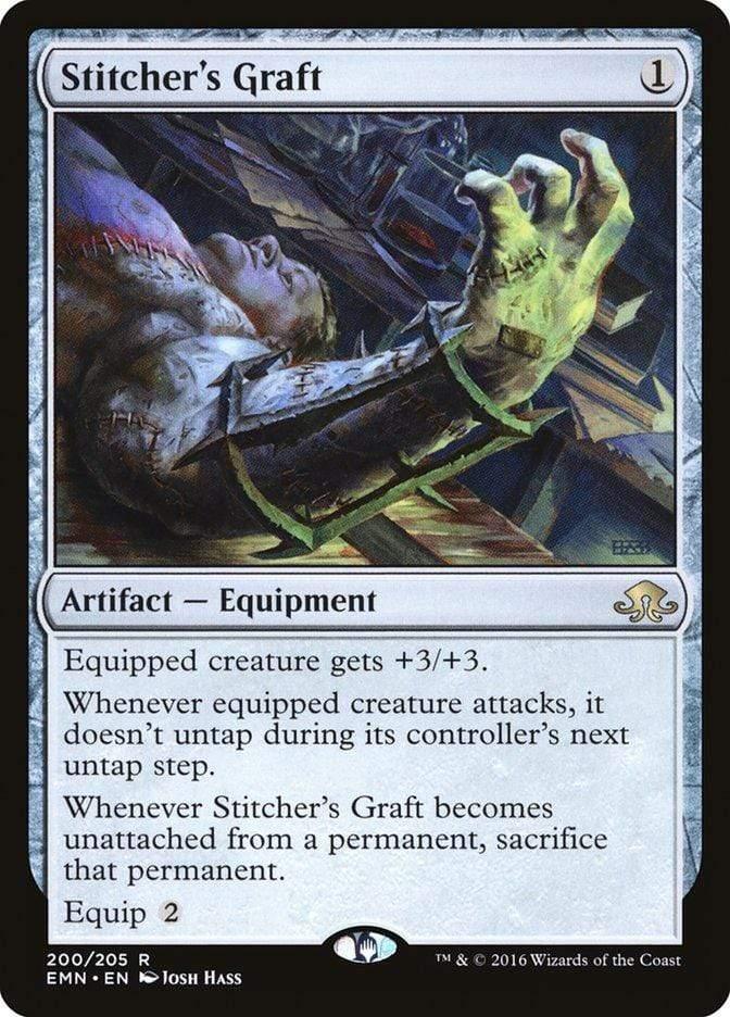 Magic: The Gathering MTG Single Stitcher's Graft [Eldritch Moon]
