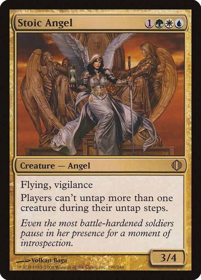 Magic: The Gathering MTG Single Stoic Angel [Shards of Alara]