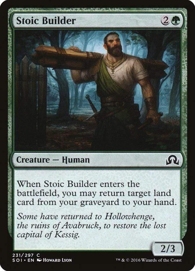Magic: The Gathering MTG Single Stoic Builder [Shadows over Innistrad]