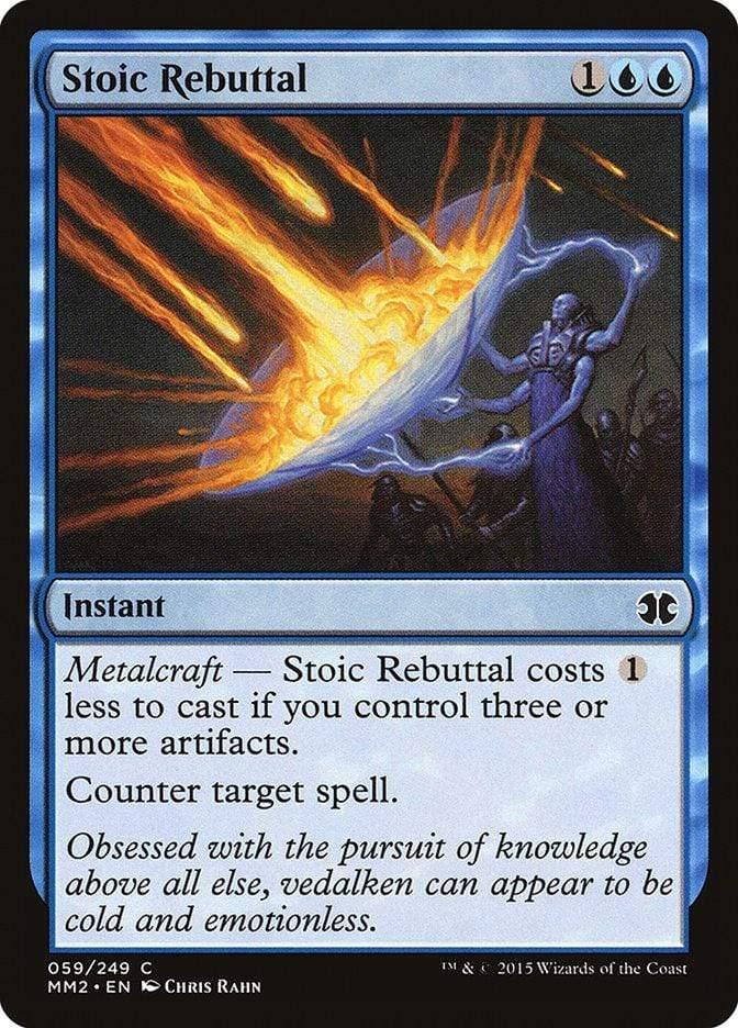 Magic: The Gathering MTG Single Stoic Rebuttal [Modern Masters 2015]
