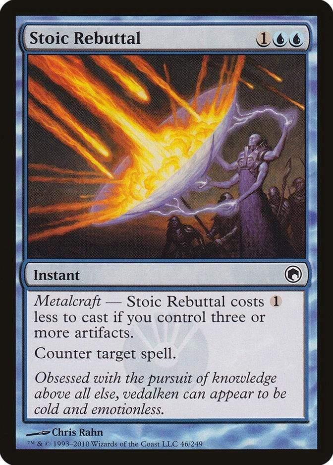 Magic: The Gathering MTG Single Stoic Rebuttal [Scars of Mirrodin]